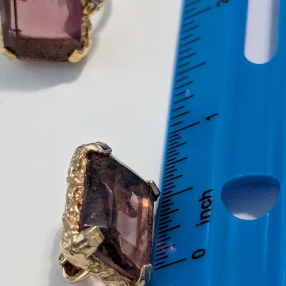 Vintage Sarah Coventry Twilight Collection 1973/ Necklace, Earrings & Ring! - Picture 9 of 9